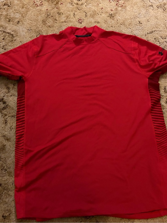 Under Armour Other - Under Armour Cold Gear Men's Red Performance Crew Neck Shirt XXL EUC athletic